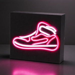 New Mini Sneaker Neon Sign Sports Shoe Neon Signs Wall Art LED Light Decor