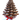 New Christmas Gingerbread Star Cookie Tree on Cake Stand Figure Holiday Decor