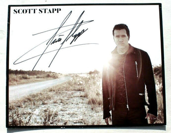 Scott Stapp Creed Signed 8x10 Photo Autographed Promo Advertising Flyer RARE