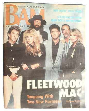 Vtg BAM LA's Music Magazine - October 23, 1987 Vol. 13 No. 22 Fleetwood Mac