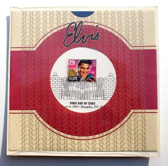 Sealed Elvis LP Item No. 9917 "First Day of Issue" Complete Stamp