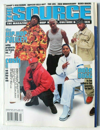 Vtg The Source Feb 2001 No. 137 Music Artist Hip Hop Rap Magazine - Nate Dog