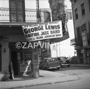 Vtg 1940s B&W Photo New Orleans Louisiana (Royal Street) George Lewis Photo #489