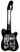 Vtg Retro King ELVIS PRESLEY GUITAR WOOD LACQUERED W/ GLITTER WALL ART CLOCK