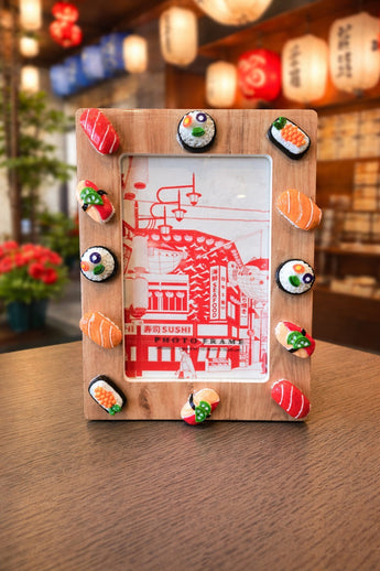 New Toyko Seafood Sushi Minatures 3D Room Decor Photo Picture Frame 4x6