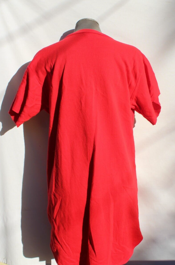 Vtg 1980s Women's Merry Christmas Holiday Party Animals Pajama Dress