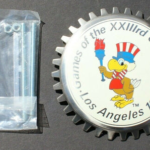 Vtg Los Angeles 1984 Olympics Games Collectors Emblem Cal Custom Eagle W/ Torch