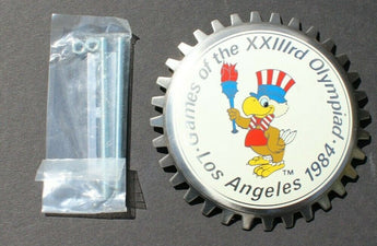 Vtg Los Angeles 1984 Olympics Games Collectors Emblem Cal Custom Eagle W/ Torch
