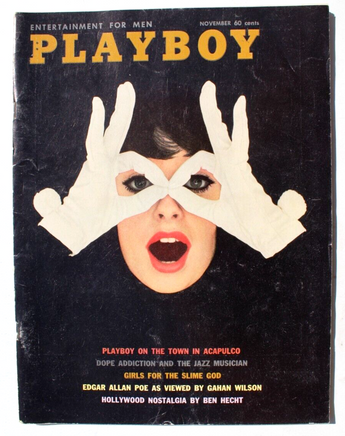 Vtg November 1960 Playboy Magazine Vol. 7 No. 11 Joni Mattis W/ Centerfold