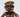 Vtg RARE Goofy Police Officer / Traffic Officer Art Figurine Statue Room Decor