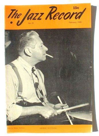 Vtg February 1945 The Jazz Journal No. 29 (George Wettling) Music Magazine