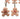 New Christmas Holiday Gingerbread Cookies Bathroom Shower Curtain Hooks