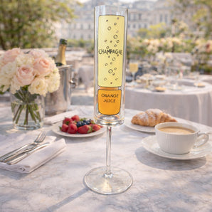 New Plastic Party Cartoon Mimosa Cocktail Flute Beverage Glass