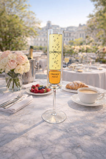 New Plastic Party Cartoon Mimosa Cocktail Flute Beverage Glass