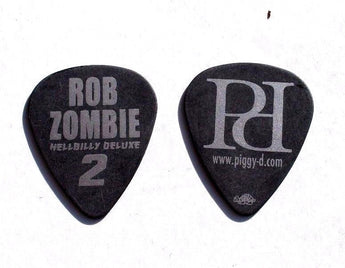 NEW ROB ZOMBIE Guitar Pick : 2010 Hellbilly Deluxe 2 Tour - picks Piggy D