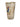 Vintage Antique Victorian Tall Frosted Glass Tumbler W/ Angel & Gold Accents