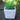 Mini Artificial Industrial Concrete Succulent Plant Desktop Vase Floral Decor