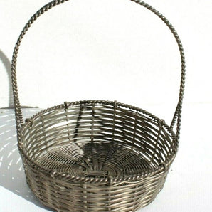 Vintage Victorian Silver Metal Tea Strainer Wall Decoration Tool