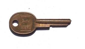 NOS Vtg 1970s Guild Type B51-D KEY BLANK - GM Cars / Truck (Door Ignition)