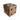 New MCM Brown Big Wood Jumbo Large Dice Six Sided Room Decor Figurine
