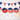 New 4th Of July STARS & STRIPES PATRIOTIC Doughnut Donuts Holiday Decor