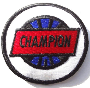Vintage CIRCLE Champion Embroidered IRON ON PATCH Patch 3"