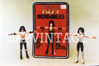 Vtg 1970s - 1980s (Aucoin) Promo Prototype Toy Photo KISS Bendable's Dolls #2182