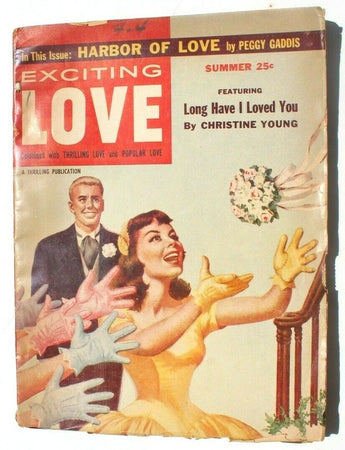 Vtg Summer 1957 Exciting Love (Thrilling Love) Magazine Vol. 25 No. 2