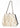 VINTAGE Art Deco Gatsby White Flapper Purse Beaded Wedding Cocktail Purse Bag