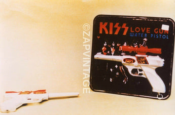 Vtg 1970s - 1980s (Aucoin) Promo Prototype Love Gun Toy Photo KISS Specs #2202