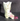 Vintage Miniature High Heel Boot Ceramic Shoe W/ Gold Trim