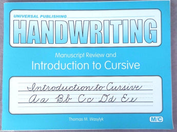 Handwriting: Introduction To Cursive Level M/c by Thomas M. Wasylyk (2001,...