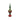 New Red & Green Christmas Holiday Resin Ornamant Finial Figure Statue Decor 15"