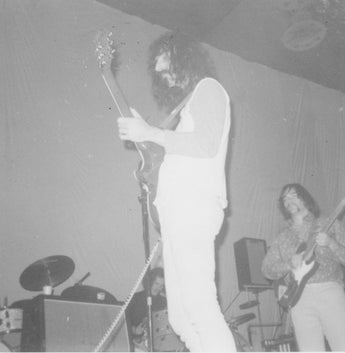 Rare VTG 1970's Frank Zappa PRIVATE Never Seen Performance B&L Photo 8"x8"