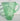 Vintage Emerald Green BUBBLED Glass Water / Juice Beverage Pitcher