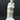 Vtg MCM CALIFORNIA CA Pottery - No Name Chinese Man Bisque Vase