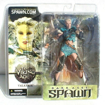 Sealed McFarlane Toys 2002 Dark Ages Spawn The Viking Age Valkerie Action Figure