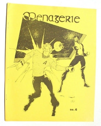 Vintage 1975 Menagerie No. 6 Star Trek Fan Fanzine Book Booklet RARE