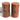 Vintage Brown Ceramic Tiki Ethnic Aztec Tribal Salt and Pepper Shakers Set