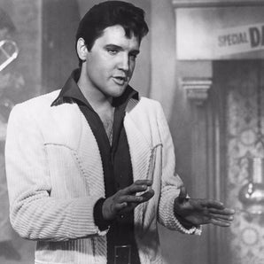 Vtg RARE B&W Portrait of ELVIS PRESLEY Double Trouble Movie Photo #625