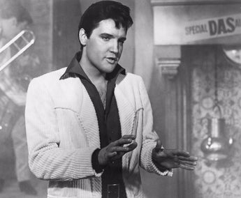 Vtg RARE B&W Portrait of ELVIS PRESLEY Double Trouble Movie Photo #625