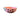 New Pink Black & White Pumpkin W/ Bow Halloween Large Salad Candy Serving Bowl