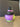 New Halloween Witch Head Green Face Purple Hair Cookie Jar Kitchen