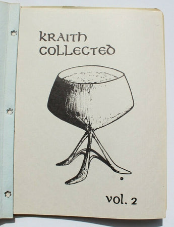 Vintage February 1974 Kraith Collected Vol. 2 Star Trek Fanzine Book Booklet
