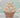 New Large Pink Candy Bakery CHRISTMAS CUPCAKE W/ Sprinkles Hanging ORNAMENT