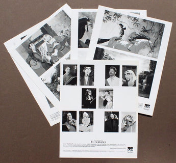 Vtg 2000 El Dorado Movie Photo Promo T.V. Film Press Kit / Lobby Card Stills