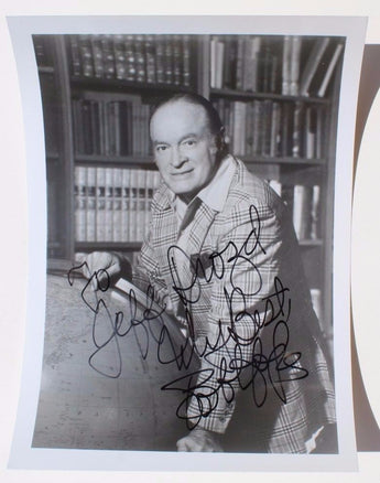 Vintage Bob Hope Autographed Hand Signed Press Movie Headshot Photo