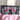 New Set of 2 Betsey Johnson Glass Pink Coffee Mugs Rose Floral Rhinestone