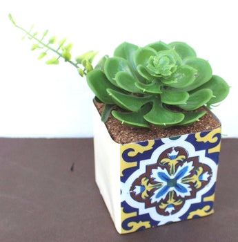 New Spanish style Decorative Artificial Succulent Table Top Plant