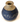 Vintage Signed Matts Brown POTTERY VASE Stoneware Clay Folk Studio Art